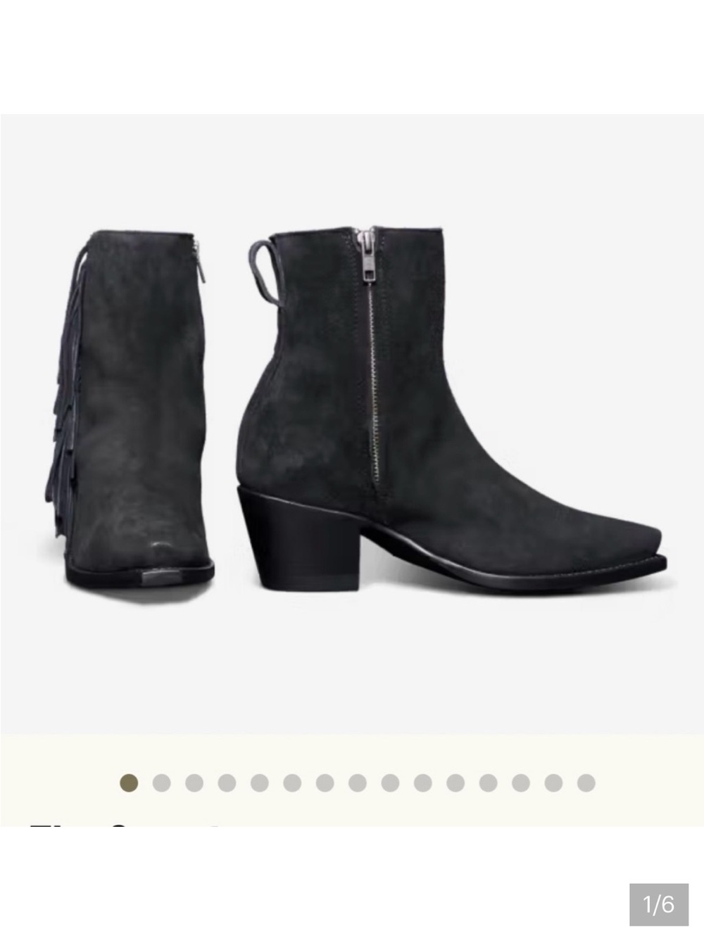 Tecovas The Georgia Boots - Midnight Suede